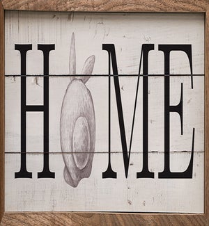 Home Bunny Black Whitewash